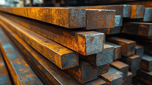 Modern steel facility